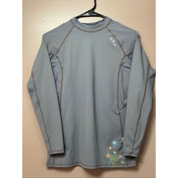 NWOT NRS Women’s HydroSilk Long Sleeve Rash Guard Shirt Large - Picture 2 of 13
